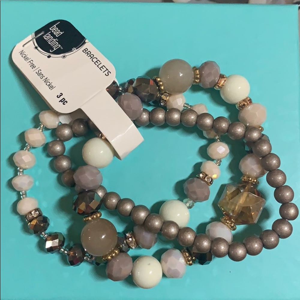 Bead bracelet (3pcs)